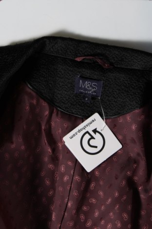 Γυναικείο σακάκι Marks & Spencer, Μέγεθος S, Χρώμα Μαύρο, Τιμή 5,47 €