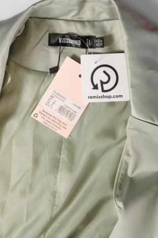 Γυναικείο σακάκι Missguided, Μέγεθος M, Χρώμα Πράσινο, Τιμή 22,20 €