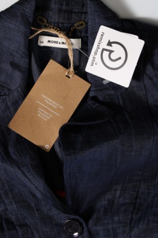 Γυναικείο σακάκι More & More, Μέγεθος XS, Χρώμα Μπλέ, Τιμή 56,27 €