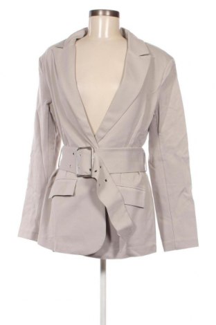 Γυναικείο σακάκι NA-KD, Μέγεθος L, Χρώμα Γκρί, Τιμή 19,95 €