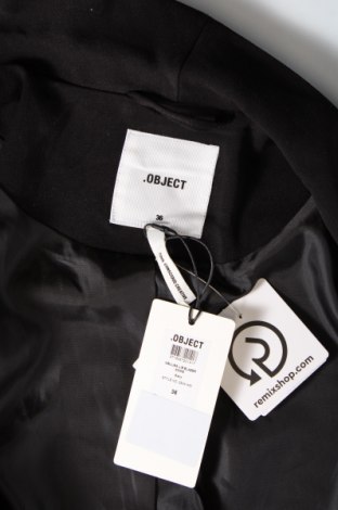 Γυναικείο σακάκι Object, Μέγεθος S, Χρώμα Μαύρο, Τιμή 66,49 €