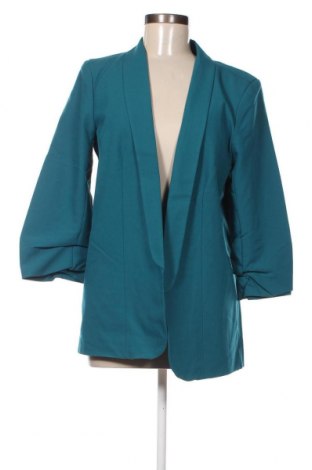 Дамско сако Pieces, Размер XL, Цвят Зелен, Цена 31,16 лв.