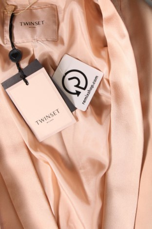 Γυναικείο σακάκι TWINSET, Μέγεθος XL, Χρώμα  Μπέζ, Τιμή 95,11 €