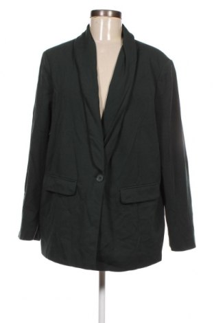 Γυναικείο σακάκι Terranova, Μέγεθος XXL, Χρώμα Πράσινο, Τιμή 18,24 €