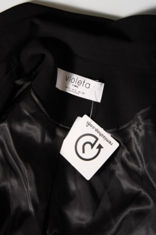 Γυναικείο σακάκι Violeta by Mango, Μέγεθος XXL, Χρώμα Μαύρο, Τιμή 21,71 €