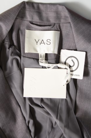 Damen Blazer Y.A.S, Größe S, Farbe Grau, Preis 124,23 €