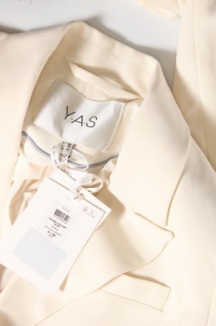 Γυναικείο σακάκι Y.A.S, Μέγεθος XS, Χρώμα Εκρού, Τιμή 65,84 €