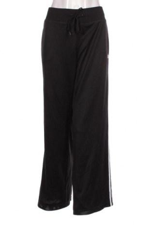 Γυναικείο αθλητικό παντελόνι Adidas, Μέγεθος XXL, Χρώμα Μαύρο, Τιμή 17,94 €
