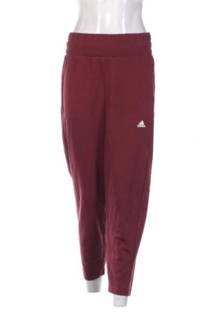 Damen Sporthose Adidas, Größe S, Farbe Rot, Preis 8,90 €
