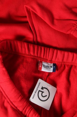 Γυναικείο αθλητικό παντελόνι Clique, Μέγεθος M, Χρώμα Κόκκινο, Τιμή 9,51 €