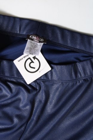 Γυναικείο αθλητικό παντελόνι Kim & Co., Μέγεθος L, Χρώμα Μπλέ, Τιμή 8,00 €