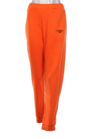 Pantaloni trening de femei Sinsay, Mărime L, Culoare Portocaliu, Preț 117,35 Lei