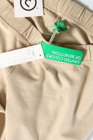 Pantaloni trening de femei United Colors Of Benetton, Mărime XL, Culoare Bej, Preț 147,59 Lei