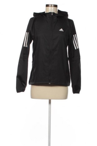 Дамско спортно яке Adidas, Размер XS, Цвят Черен, Цена 189,00 лв.