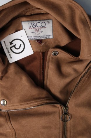 Damenjacke 17 & Co., Größe L, Farbe Braun, Preis 12,69 €