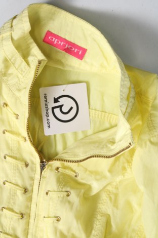 Γυναικείο μπουφάν Apriori, Μέγεθος M, Χρώμα Κίτρινο, Τιμή 7,42 €