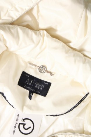 Γυναικείο μπουφάν Armani Jeans, Μέγεθος L, Χρώμα Εκρού, Τιμή 132,99 €