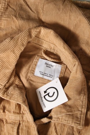 Γυναικείο μπουφάν Bershka, Μέγεθος S, Χρώμα  Μπέζ, Τιμή 5,64 €