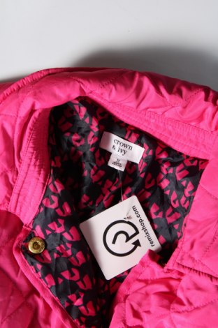 Γυναικείο μπουφάν Crown & Ivy, Μέγεθος M, Χρώμα Ρόζ , Τιμή 11,88 €