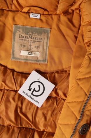 Γυναικείο μπουφάν Dreimaster, Μέγεθος XS, Χρώμα Κίτρινο, Τιμή 27,50 €