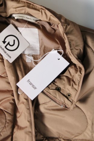 Γυναικείο μπουφάν Fransa, Μέγεθος XL, Χρώμα  Μπέζ, Τιμή 19,92 €