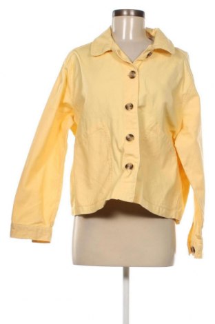 Γυναικείο μπουφάν Monki, Μέγεθος L, Χρώμα Κίτρινο, Τιμή 14,83 €