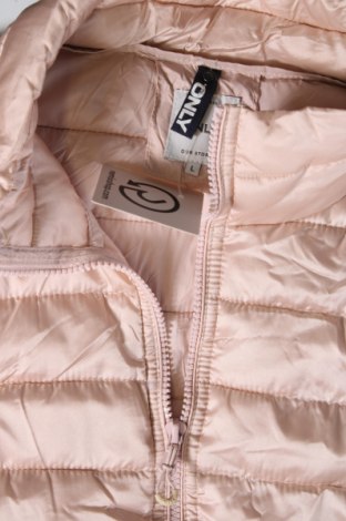 Γυναικείο μπουφάν ONLY, Μέγεθος L, Χρώμα Ρόζ , Τιμή 17,94 €