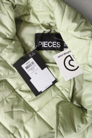 Dámska bunda  Pieces, Veľkosť XL, Farba Zelená, Cena  42,27 €