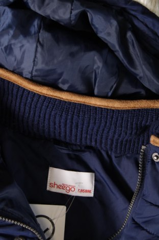 Γυναικείο μπουφάν Sheego, Μέγεθος M, Χρώμα Μπλέ, Τιμή 11,69 €