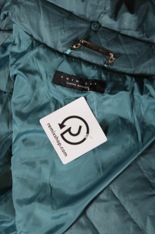 Γυναικείο μπουφάν TWINSET, Μέγεθος S, Χρώμα Μπλέ, Τιμή 71,75 €
