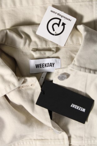Γυναικείο μπουφάν Weekday, Μέγεθος S, Χρώμα  Μπέζ, Τιμή 48,97 €