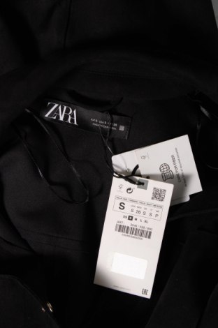 Дамско яке Zara, Размер S, Цвят Черен, Цена 95,00 лв.