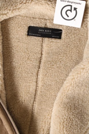 Дамско яке Zara, Размер XS, Цвят Кафяв, Цена 42,00 лв.