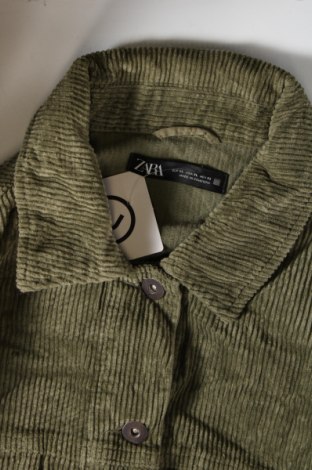 Γυναικείο μπουφάν Zara, Μέγεθος XL, Χρώμα Πράσινο, Τιμή 21,03 €