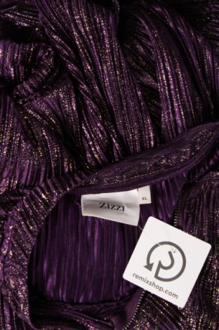 Γυναικείο μπουφάν Zizzi, Μέγεθος 3XL, Χρώμα Βιολετί, Τιμή 21,56 €