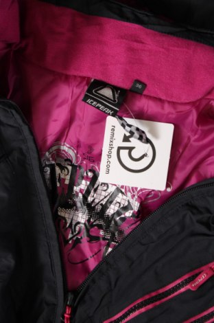 Γυναίκειο μπουφάν για χειμερινά σπορ Icepeak, Μέγεθος S, Χρώμα Μαύρο, Τιμή 40,18 €