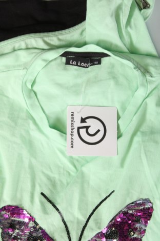 Детска блуза, Размер 11-12y/ 152-158 см, Цвят Зелен, Цена 7,18 лв.