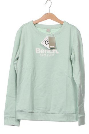 Детска блуза Bench, Размер 9-10y/ 140-146 см, Цвят Зелен, Цена 27,60 лв.