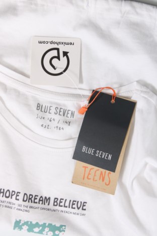 Dziecięca bluzka Blue Seven, Rozmiar 12-13y/ 158-164 cm, Kolor Biały, Cena 130,61 zł