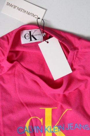 Dziecięca bluzka Calvin Klein Jeans, Rozmiar 12-13y/ 158-164 cm, Kolor Różowy, Cena 121,09 zł