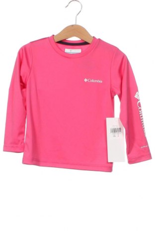 Детска блуза Columbia, Размер 2-3y/ 98-104 см, Цвят Розов, Цена 17,80 лв.