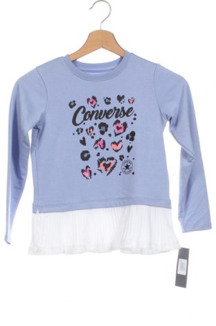 Детска блуза Converse, Размер 4-5y/ 110-116 см, Цвят Лилав, Цена 28,29 лв.