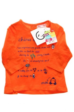 Bluză pentru copii Dp...am, Mărime 2-3m/ 56-62 cm, Culoare Portocaliu, Preț 23,60 Lei
