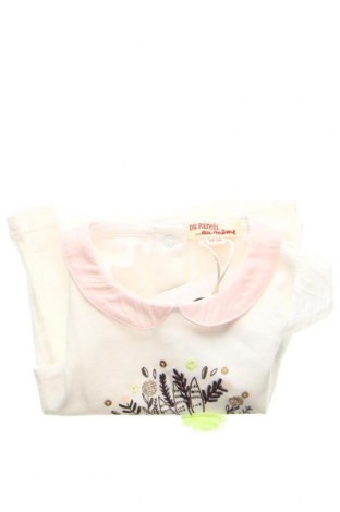 Детска блуза Du Pareil Au Meme, Размер 2-3m/ 56-62 см, Цвят Бял, Цена 10,08 лв.
