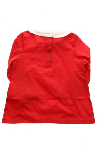 Детска блуза Du Pareil Au Meme, Размер 12-18m/ 80-86 см, Цвят Червен, Цена 8,58 лв.