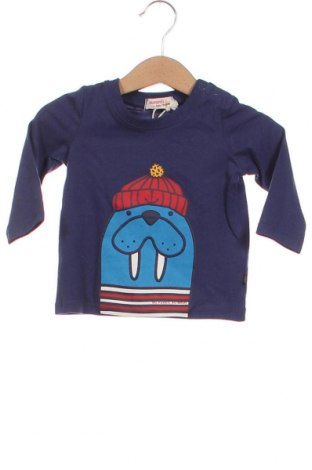 Детска блуза Du Pareil Au Meme, Размер 3-6m/ 62-68 см, Цвят Син, Цена 10,92 лв.