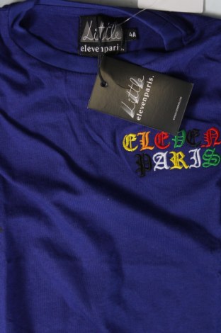 Kinder Shirt Eleven Paris Little, Größe 3-4y/ 104-110 cm, Farbe Blau, Preis € 26,80