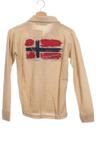 Bluză pentru copii Geographical Norway, Mărime 11-12y/ 152-158 cm, Culoare Bej, Preț 181,58 Lei