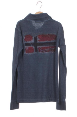 Детска блуза Geographical Norway, Размер 9-10y/ 140-146 см, Цвят Син, Цена 29,23 лв.