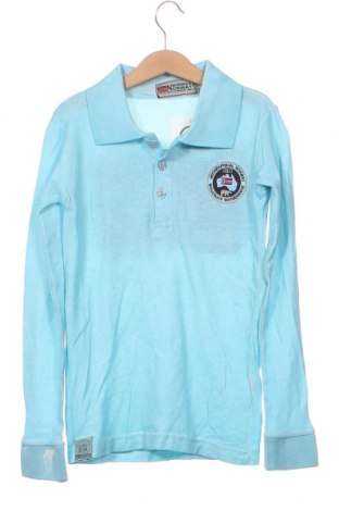Kinder Shirt Geographical Norway, Größe 7-8y/ 128-134 cm, Farbe Blau, Preis 11,38 €